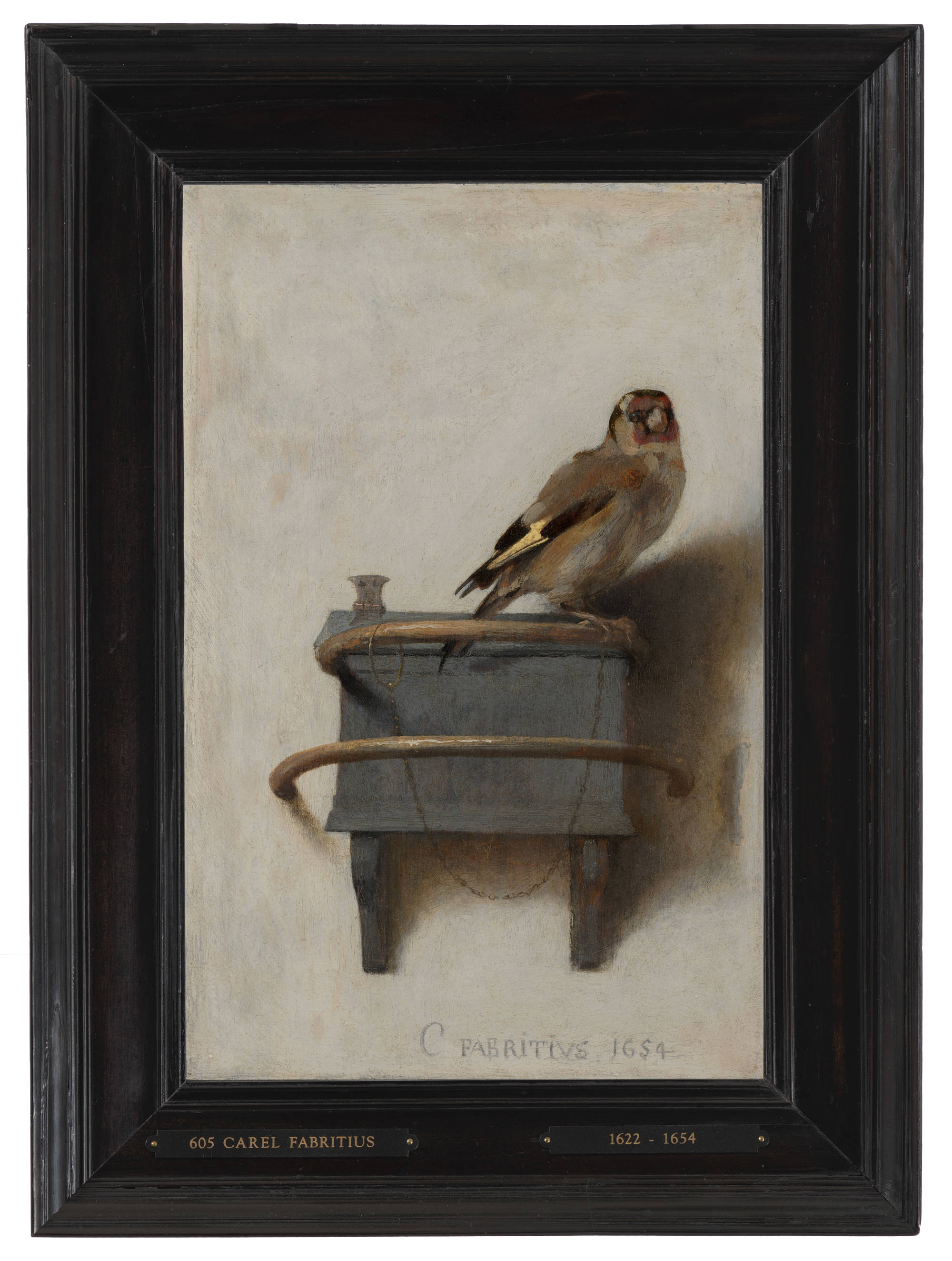 Carel Fabritius Het puttertje The Goldfinch