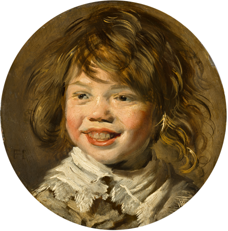 Frans Hals Lachende jongen Laughing Boy
