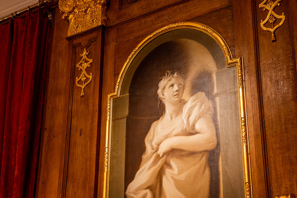 Detail In Mauritshuis Den Haag 