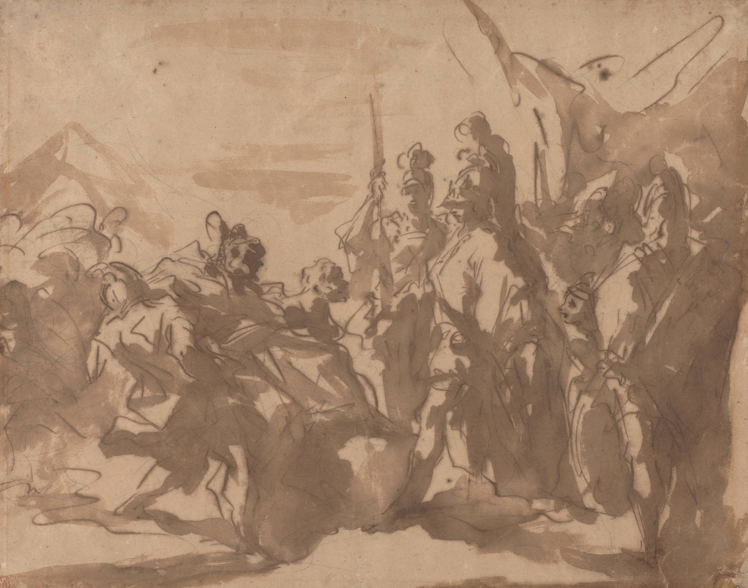 The Wounded Porus before Alexander the Great | Mauritshuis
