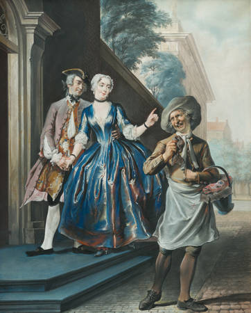 Cornelis Troost Pefroen met het schaapshoofd Pefroen and the Sheep's Head
