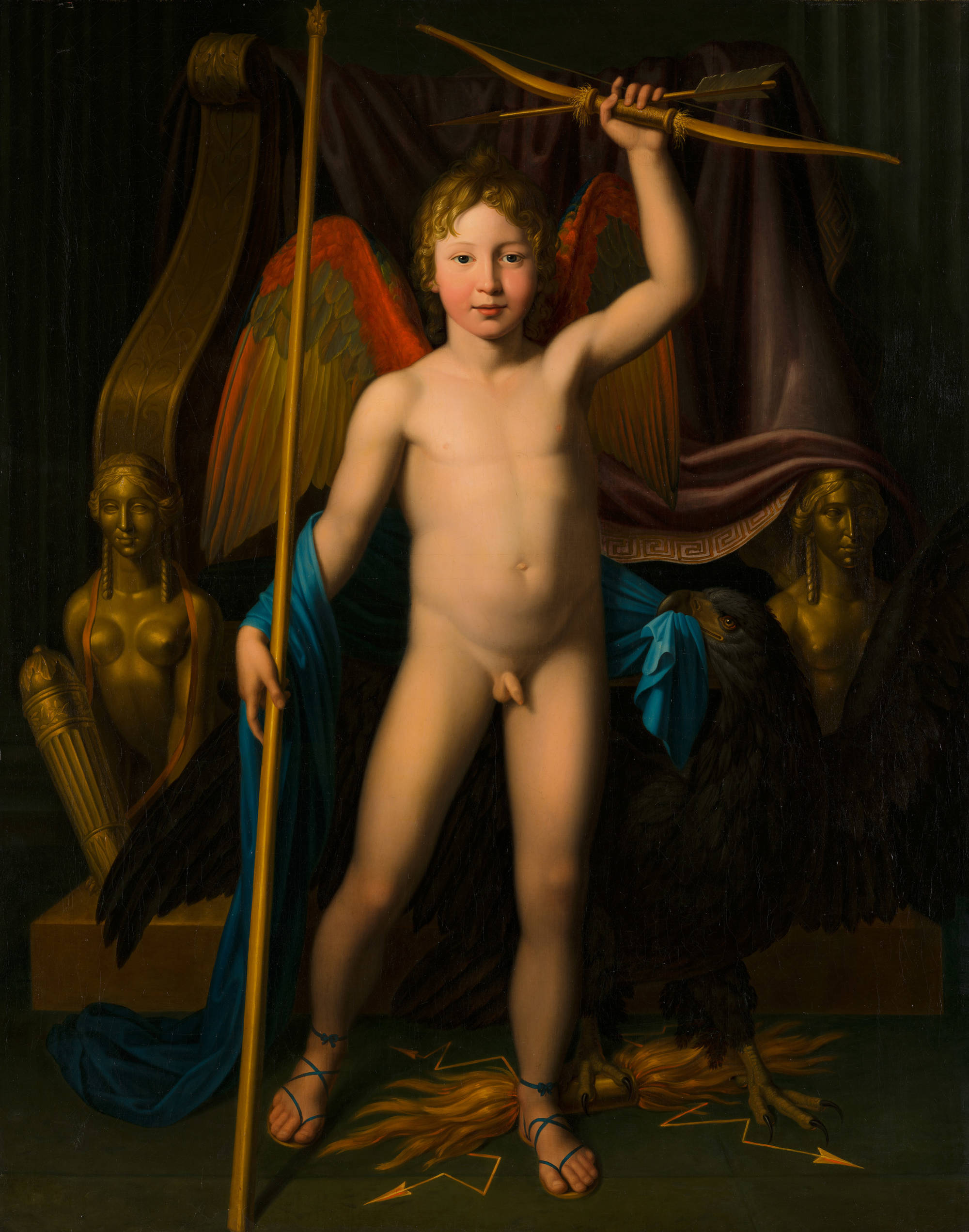 Friedrich Bury Zegevierende amor