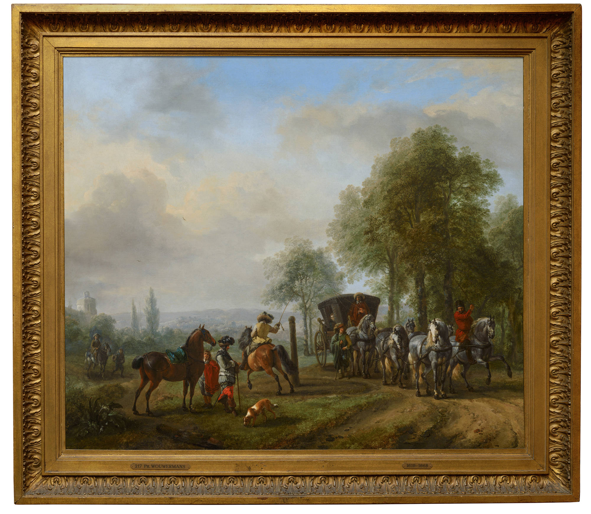 Philips Wouwerman  De rijschool The Riding School