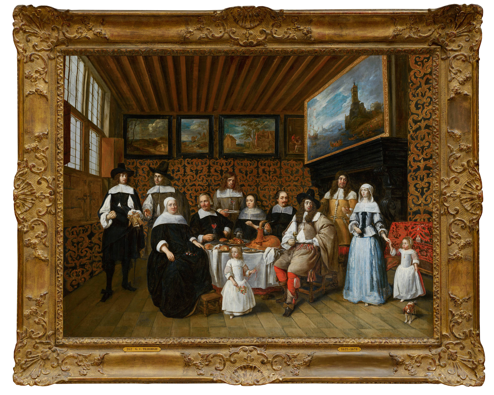 Gillis van Tilborgh Familieportret