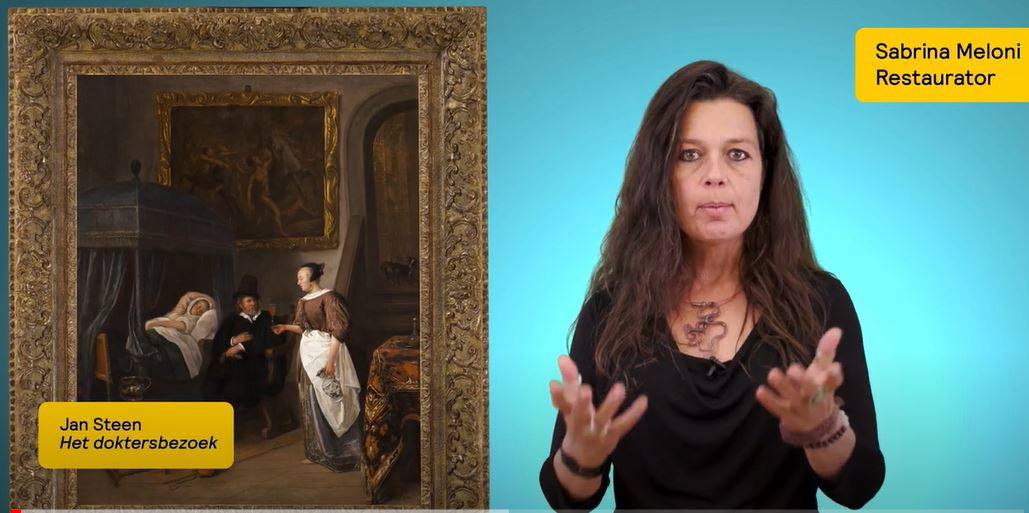 Het doktersbezoek - Jan steen