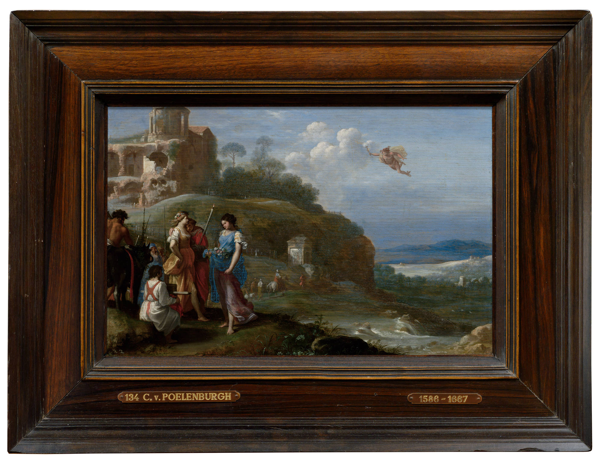 Cornelis van Poelenburch Mercurius en Herse
