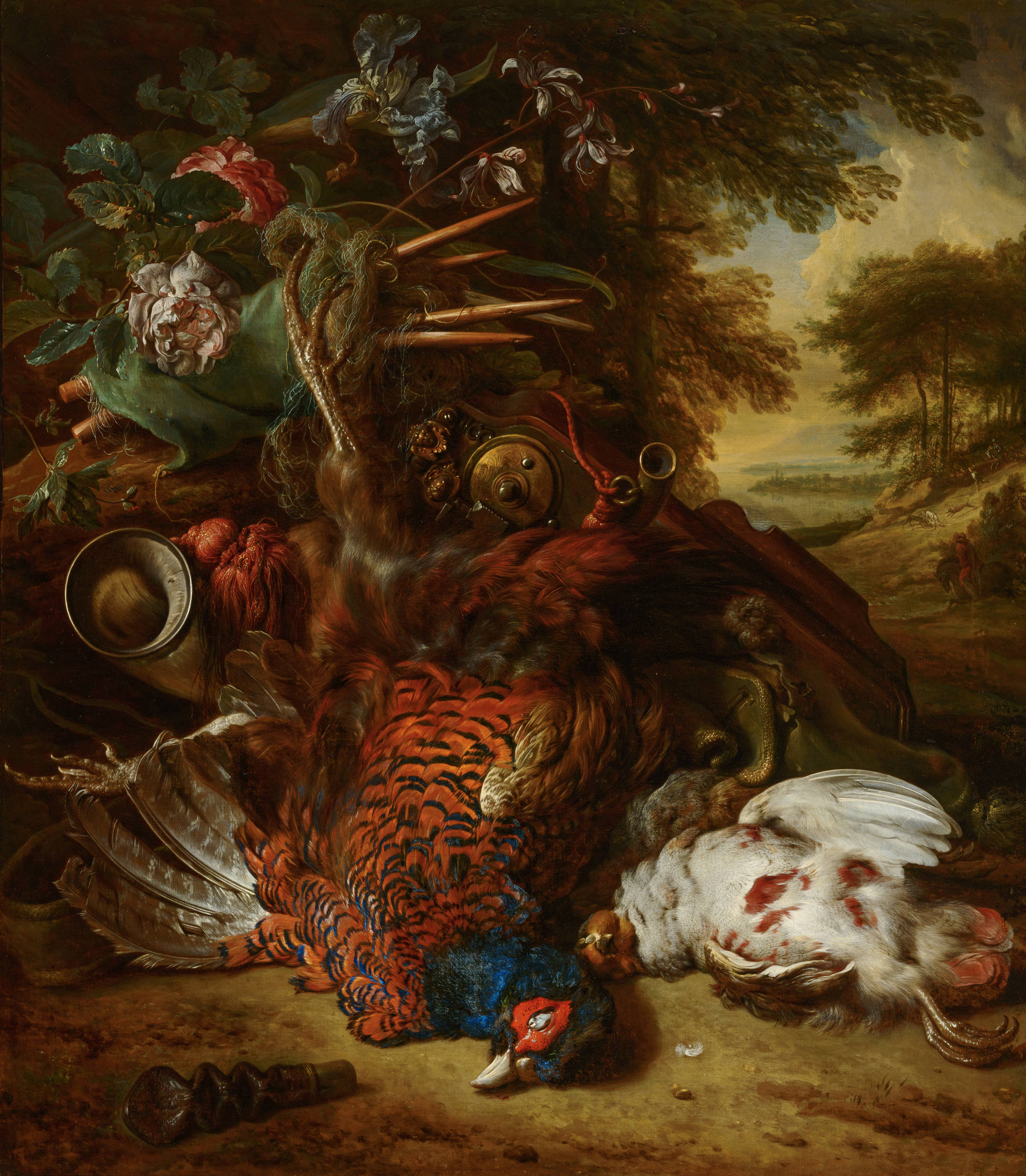 Jan Weenix Jachtstilleven Hunting Still Life