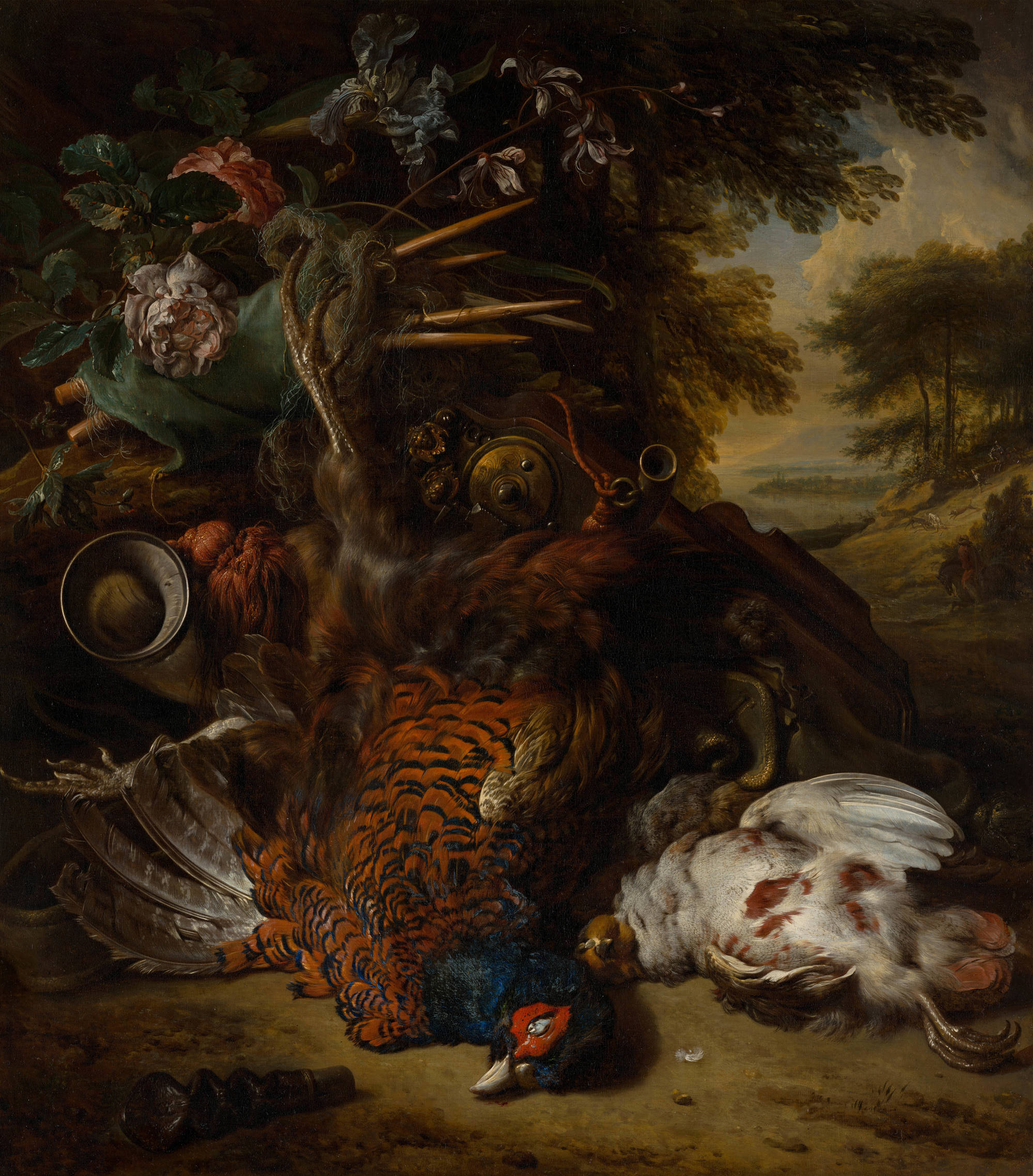 Jan Weenix Jachtstilleven Hunting Still Life