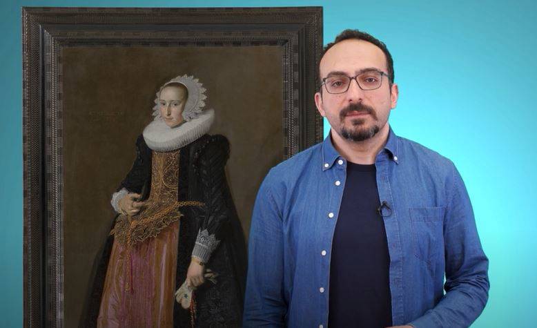 Frans Hals: Een verkleurde rok