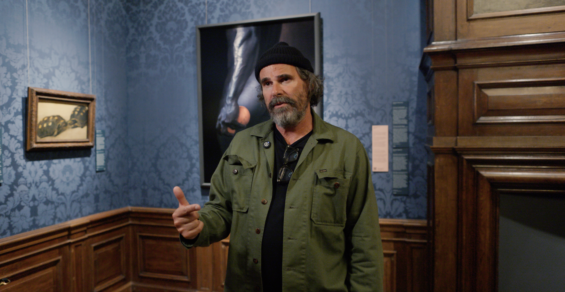 Stephan Vanfleteren vertelt Op zaal over zijn tentoonstelling Pentimenti