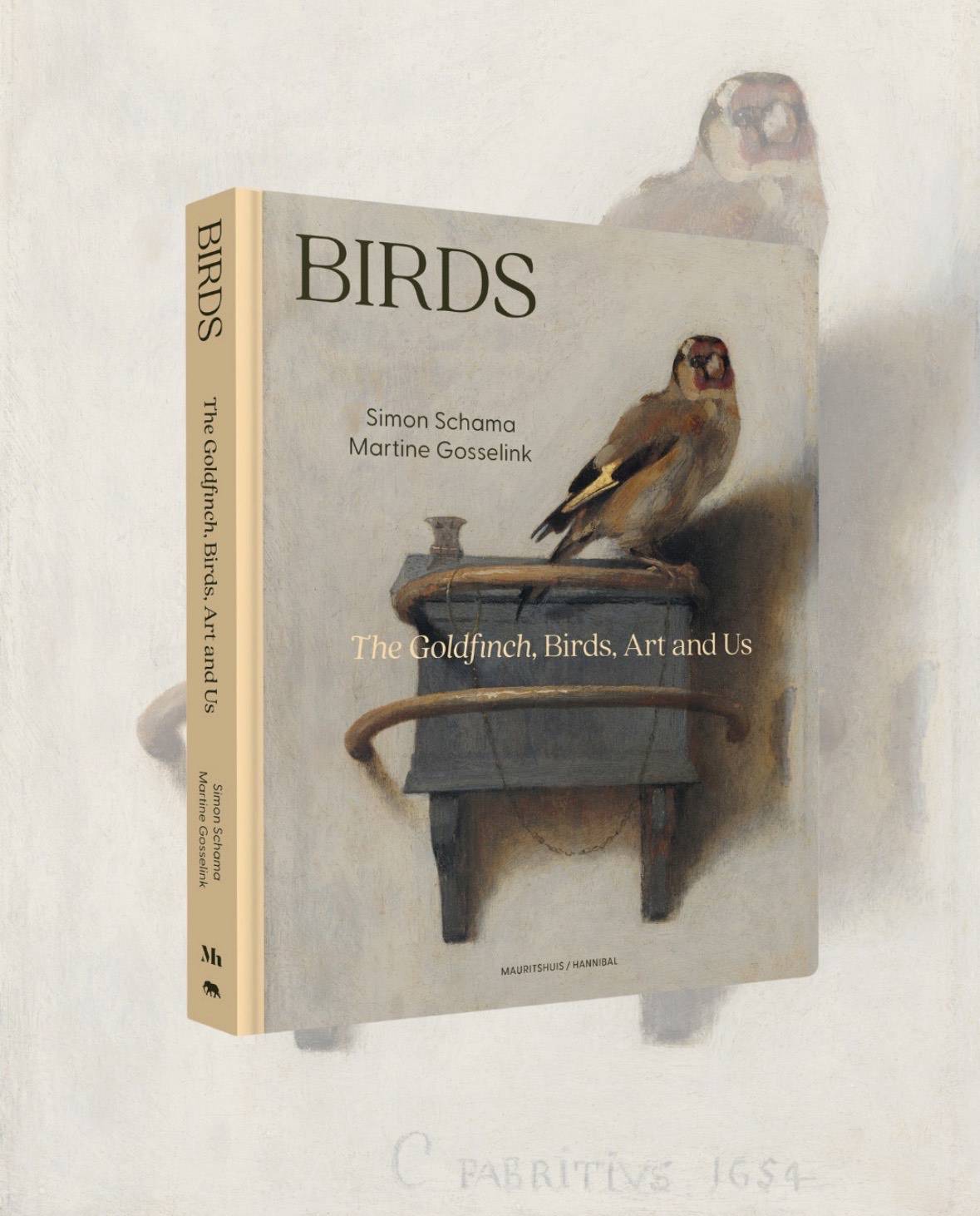 De catalogus van de tentoonstelling BIRDS, samengesteld door Martine Gosselink en Simon Schama.