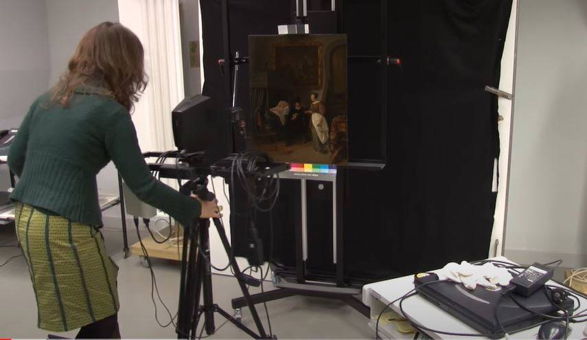 Restauratie Jan Steen Mauritshuis Den Haag