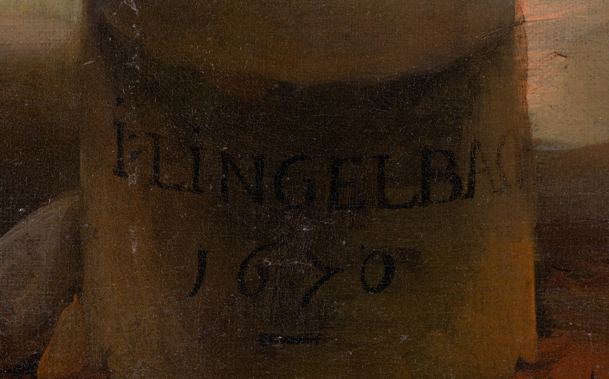 Johannes Lingelbach  Haven aan de Middellandse Zee Harbour on the Mediterranean