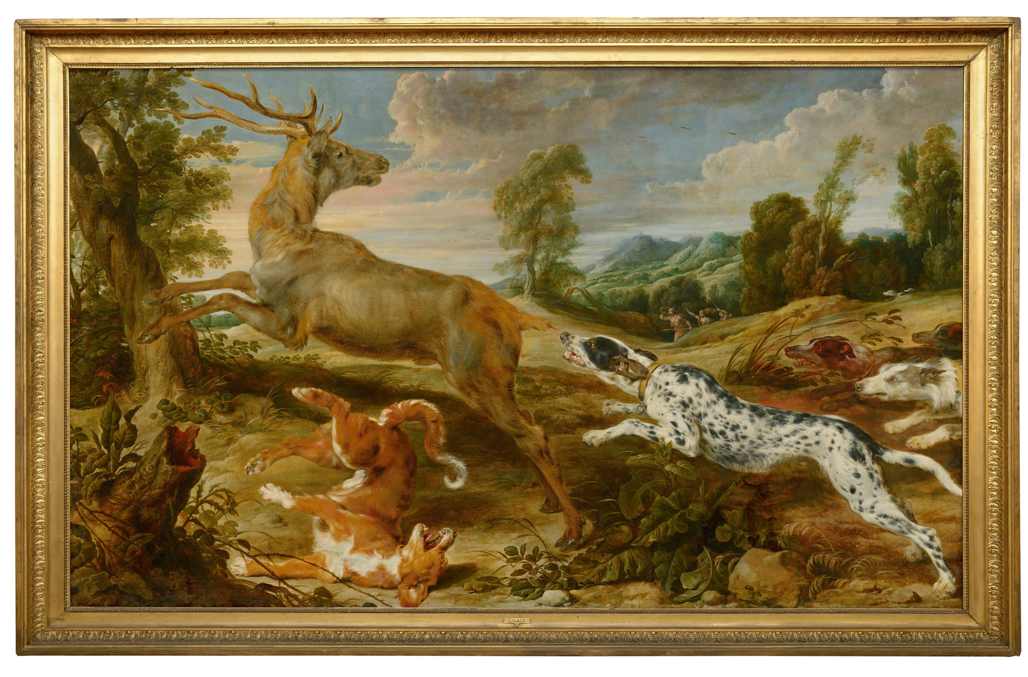 Paul de Vos & Jan Wildens Hertenjacht Stag Hunt