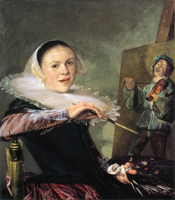 Judith Leyster Zelfportret National Gallery Of Art, Washington