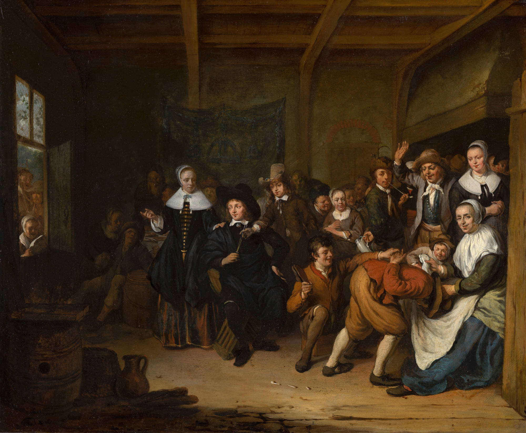 Cornelis de Man 'La main chaude'