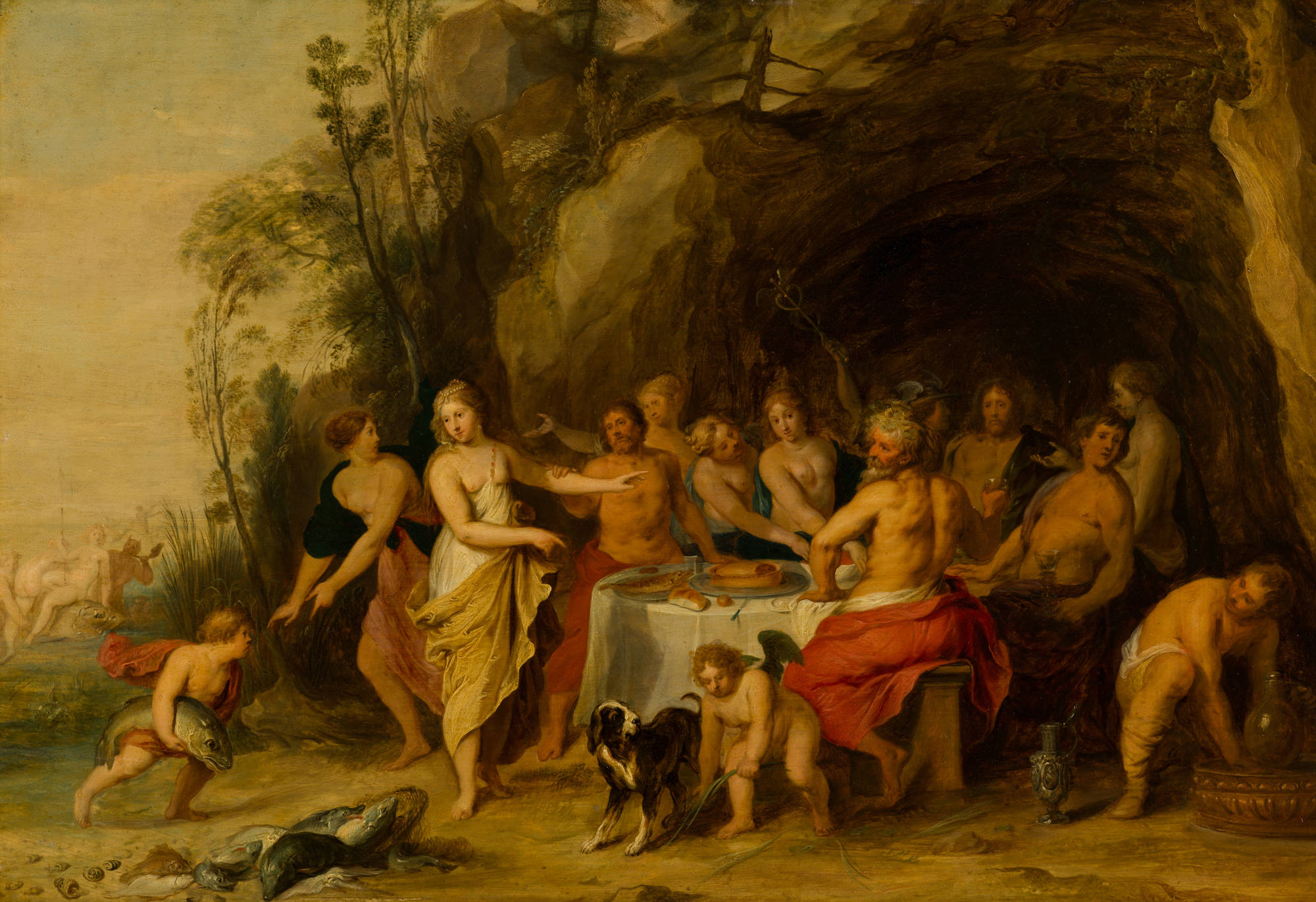 Anoniem Godenbanket Banquet of the Gods