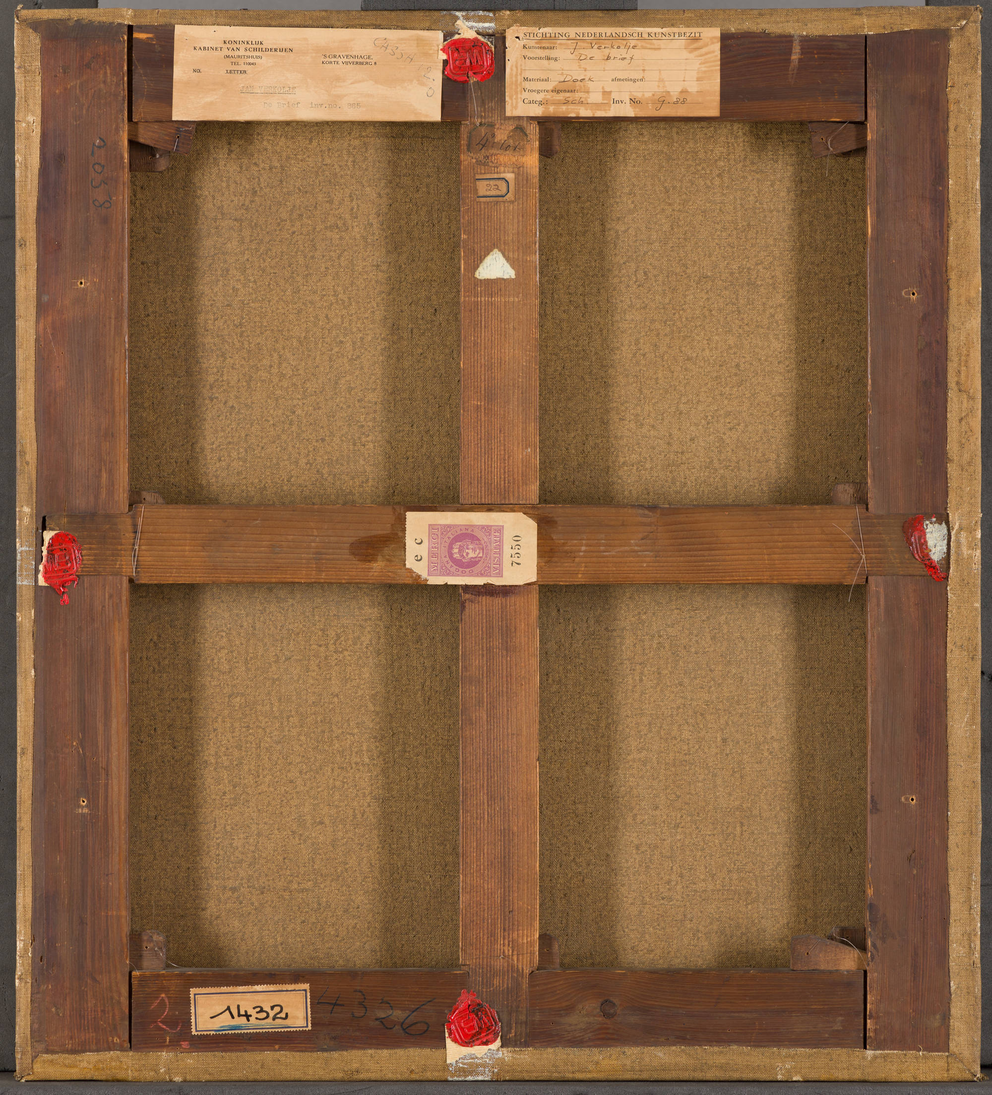 Jan Verkolje  De boodschapper