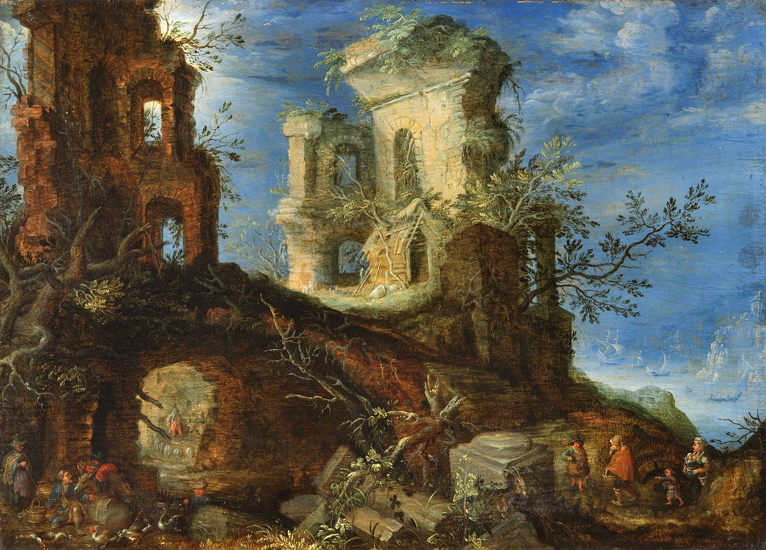 Het schilderij Custodia van Roelant Savery.
