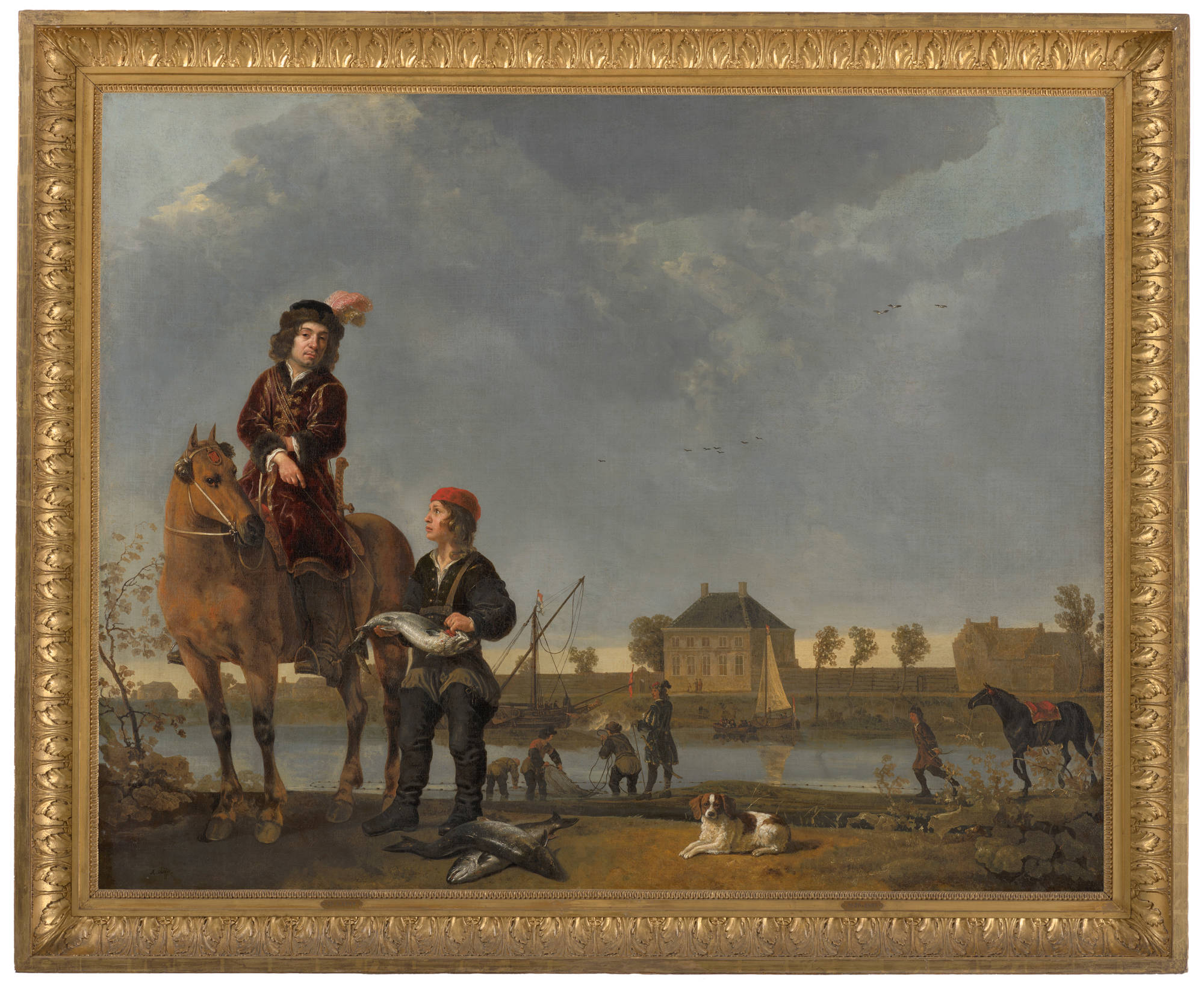 Aelbert Cuyp  Ruiterportret van Pieter de Roovere (1602- 1652)