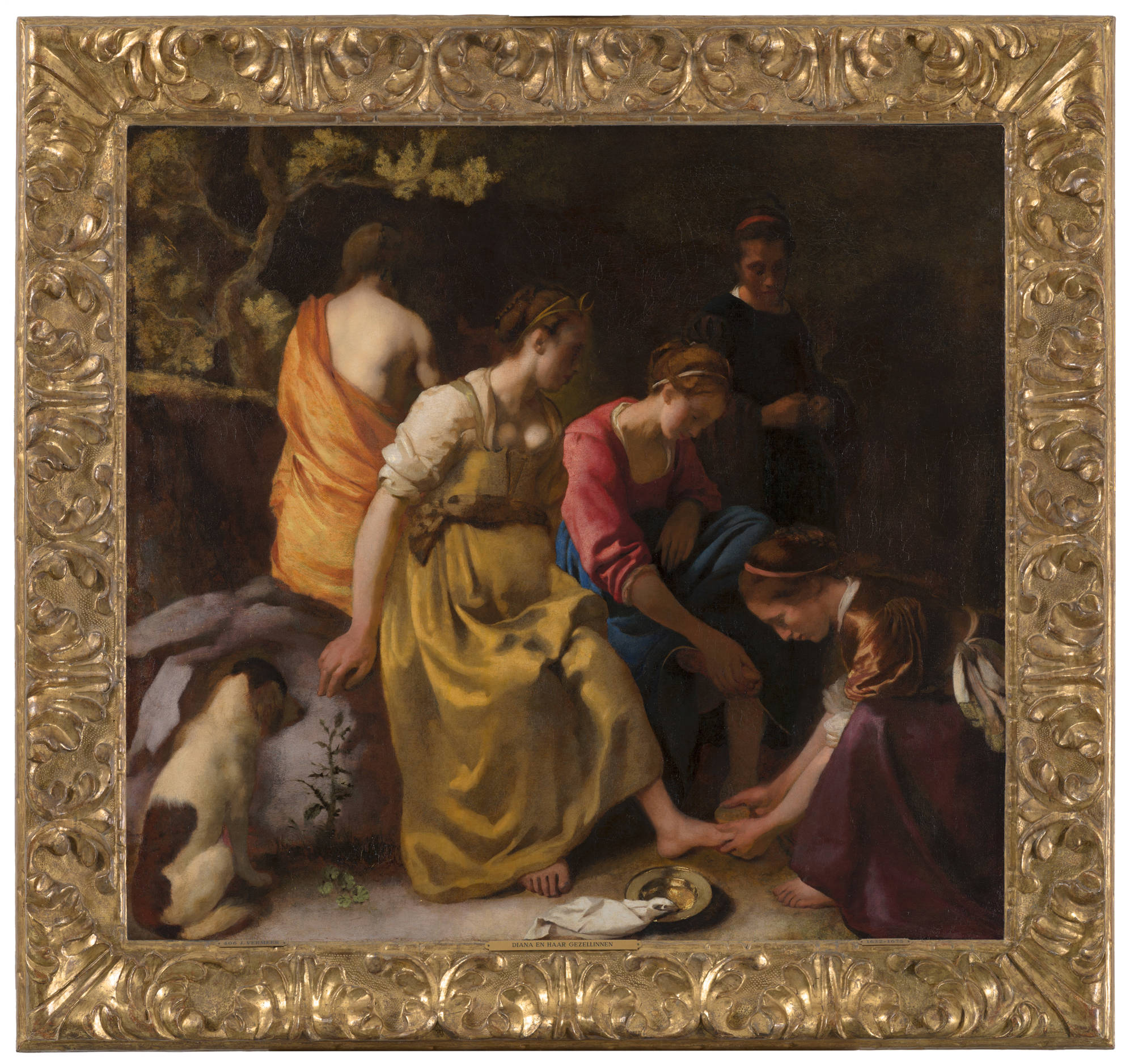 Johannes Vermeer Diana en haar nimfen Diana and her Nymphs
