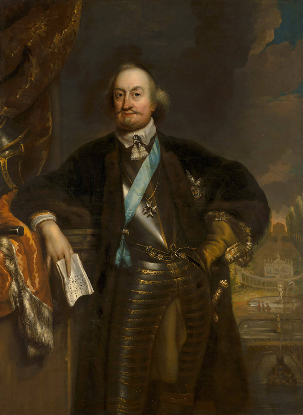 Een statig portret van Johan Maurits