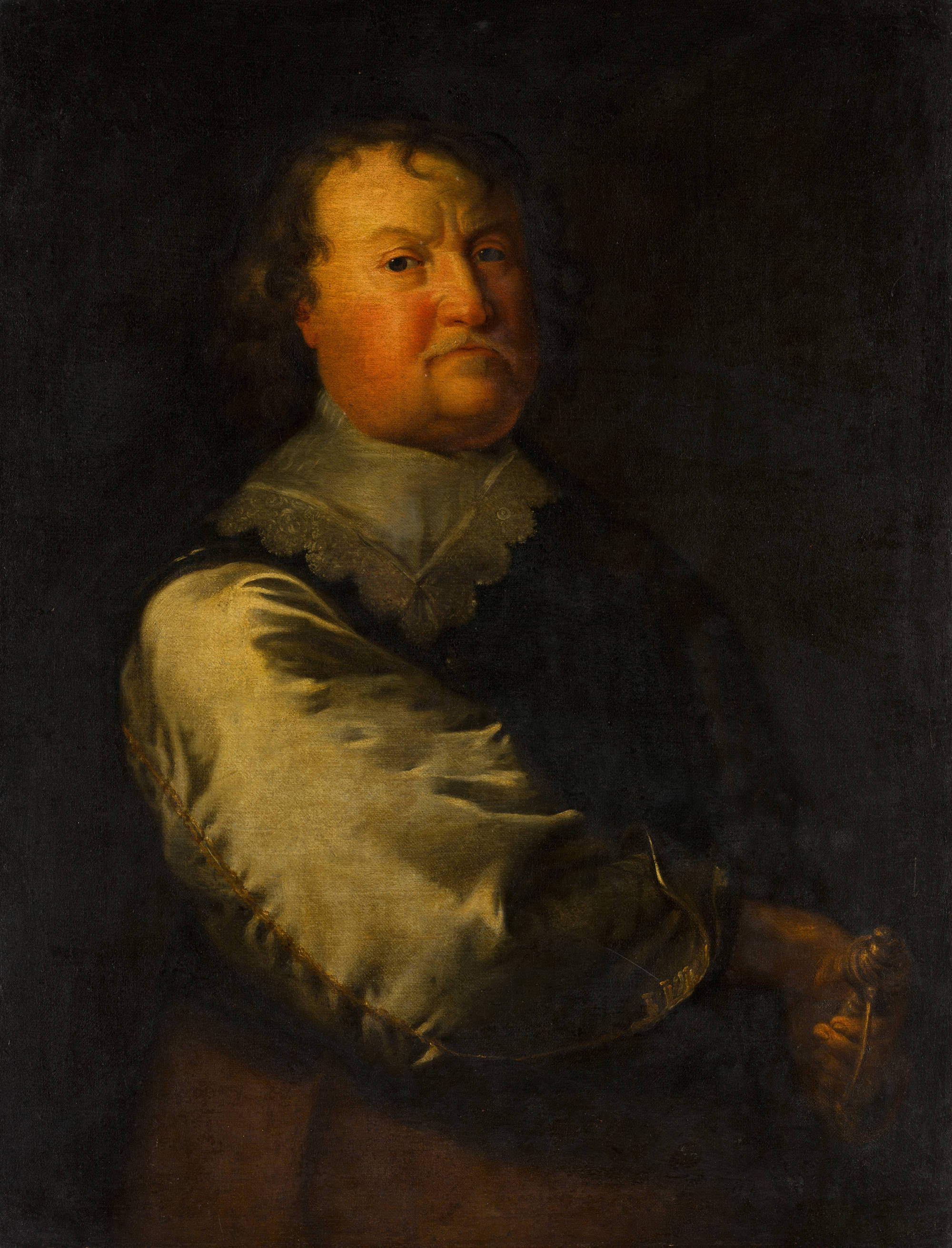 Anoniem Portret van Ludwig Heinrich van Nassau-Dillenburg (1594-1662)