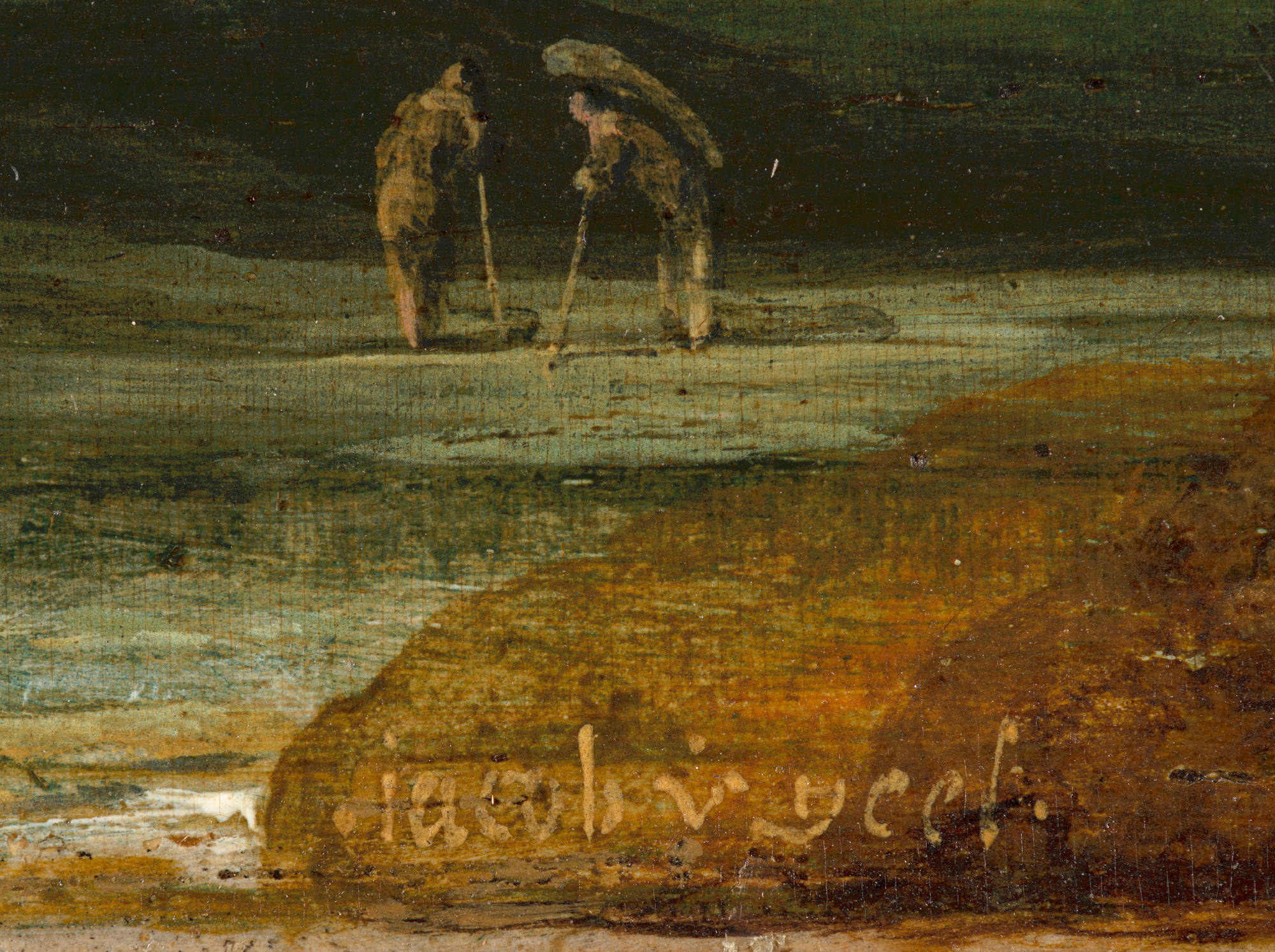 Jacob van Geel  Gefantaseerd boslandschap Imaginary Wooded Landscape