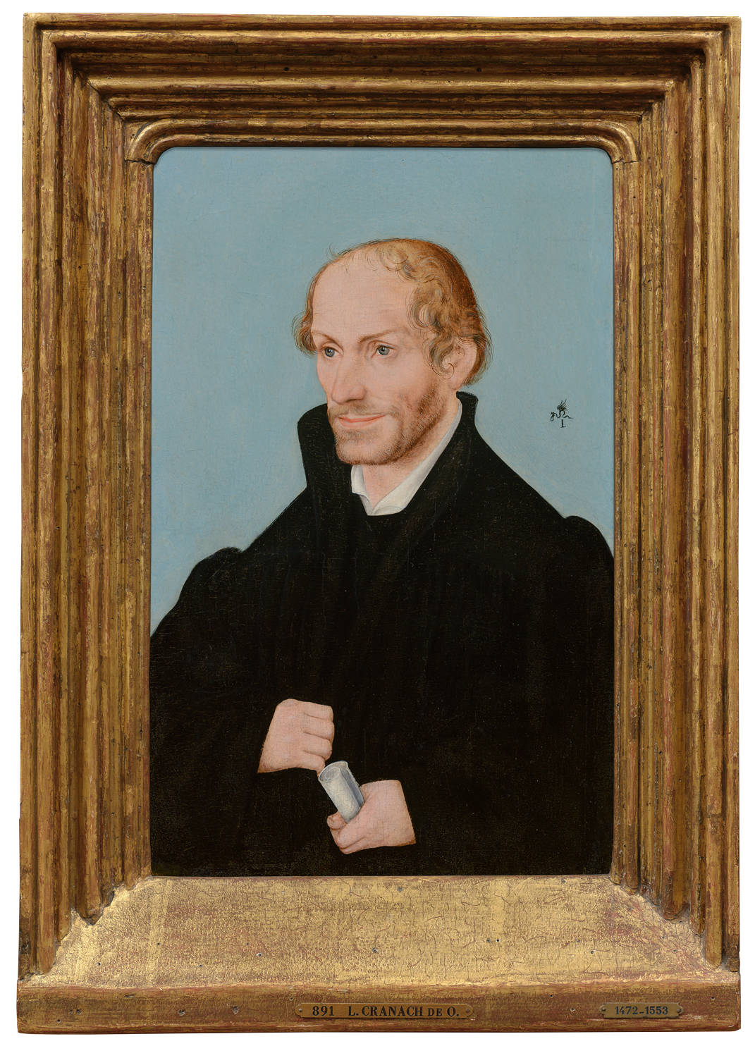 Lucas Cranach de Oude (en/of atelier?) Portret van Philipp Melanchton (1497-1560)