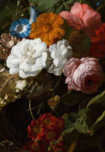 rachel ruysch vaas met bloemen mauritshuis