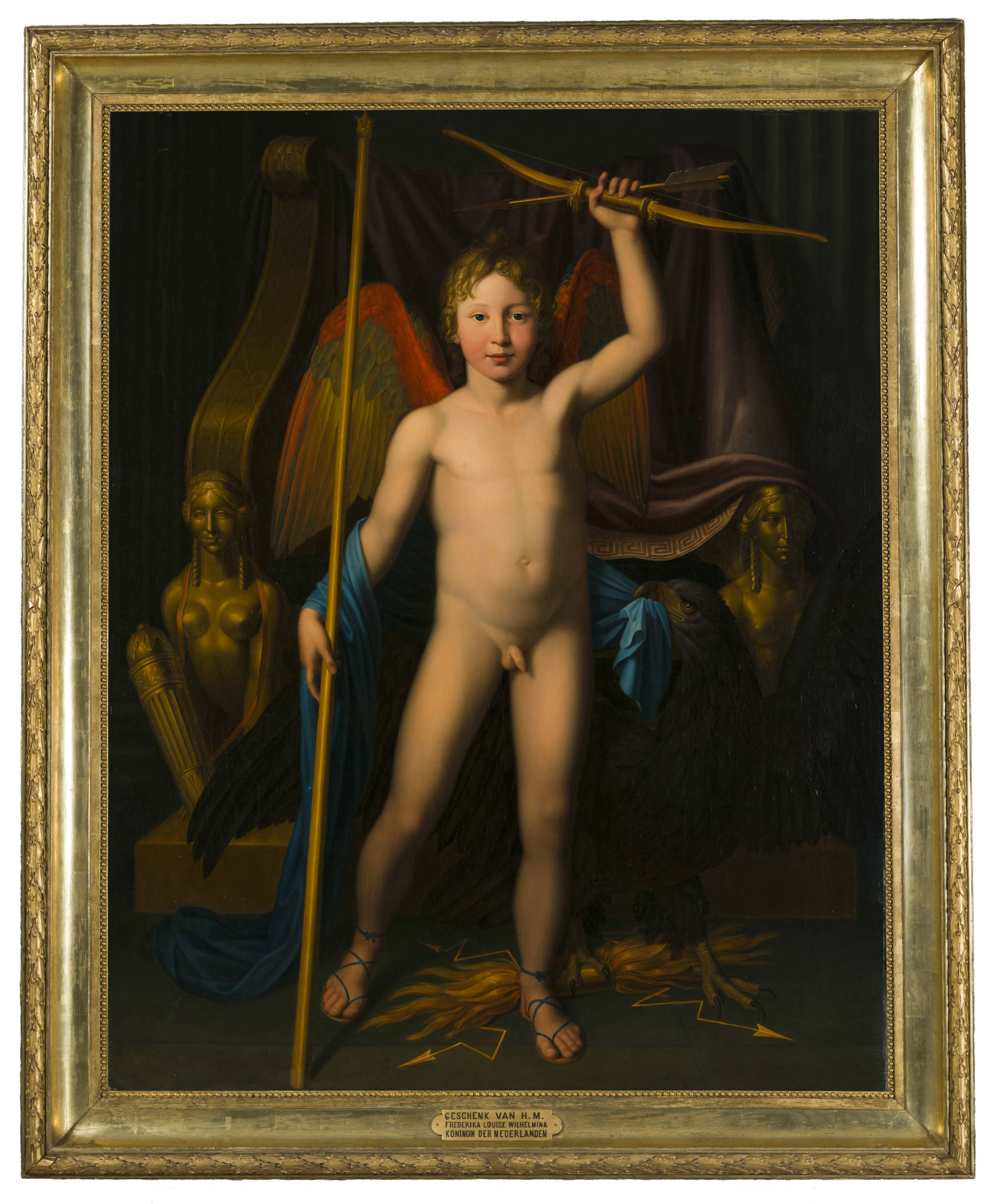 Friedrich Bury Zegevierende amor