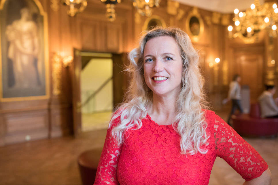 Femke Hameetman, Hoofd Educatie Mauritshuis. Fotograaf: Ivo Hoekstra.
