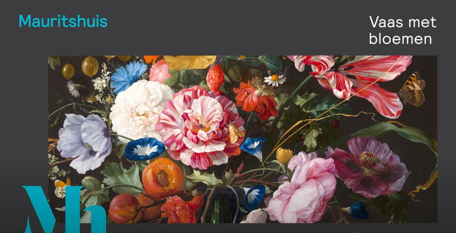 Jan Davidsz de Heem Vaas met bloemen | Mauritshuis