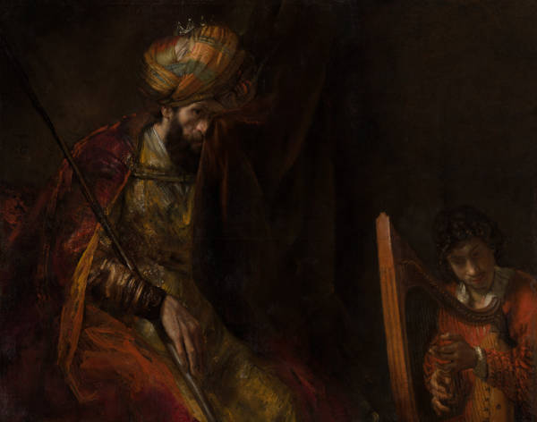 Rembrandt van Rijn  Saul en David