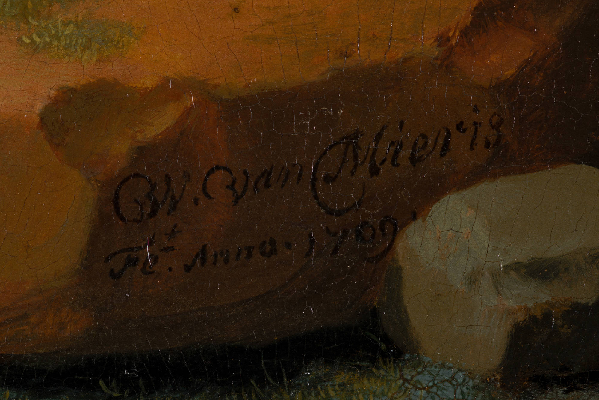 Willem van Mieris Armida bindt de slapende Rinaldo met bloemen