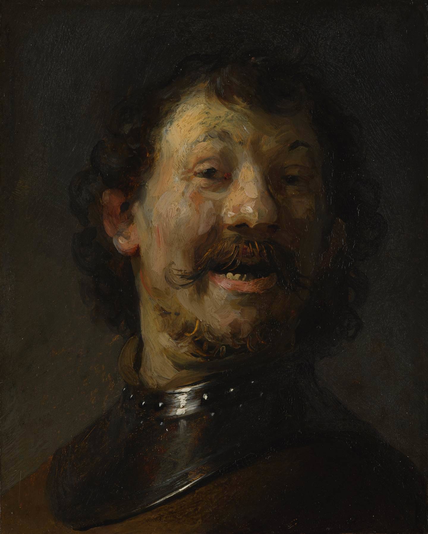 De lachende man, Rembrandt van Rijn