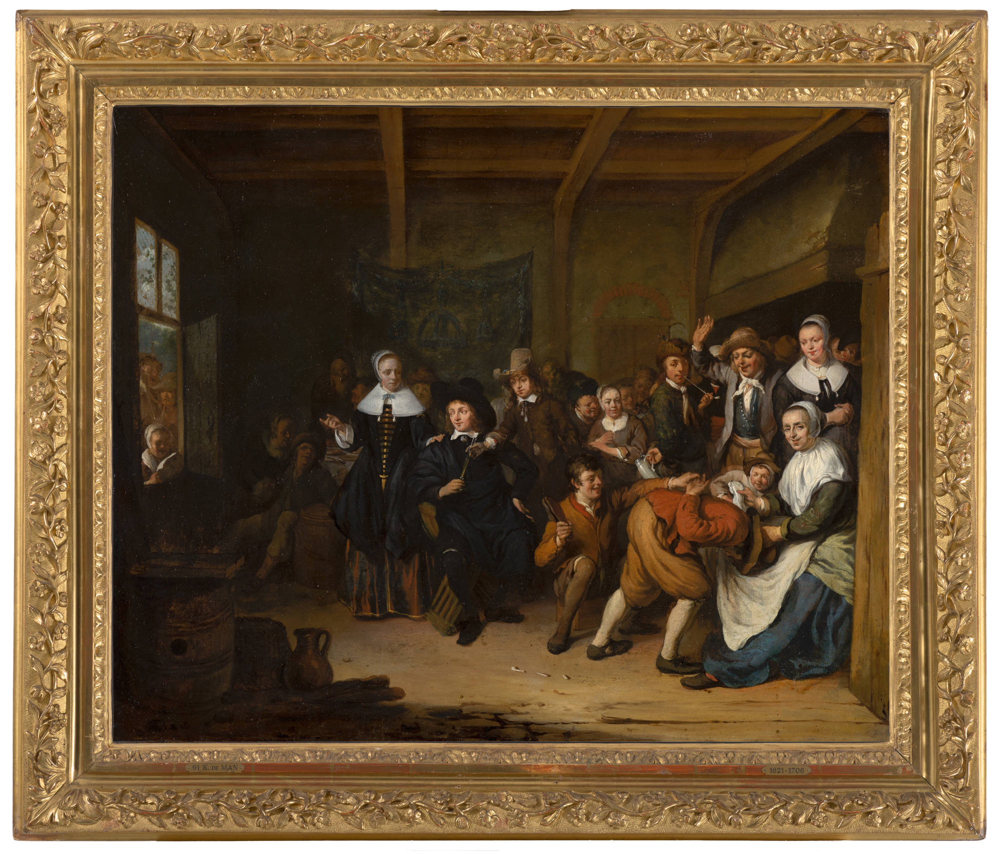 Cornelis de Man  'La main chaude'