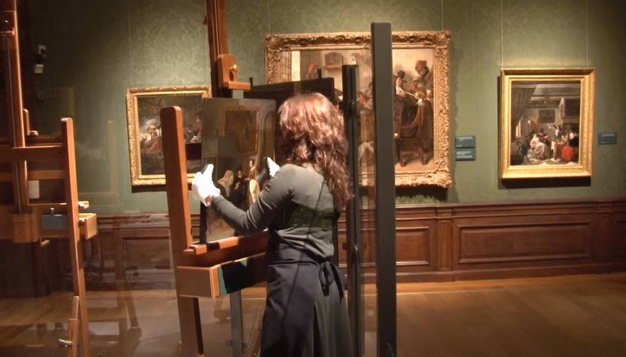 Restauratie Jan Steen Mauritshuis Den Haag