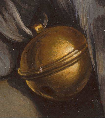 Portret van Robert Cheseman - belletje