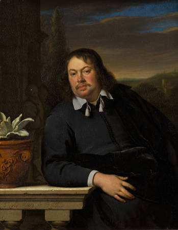 Frans van Mieris de Oude Portret van Florentius Schuyl (1619-1669)
