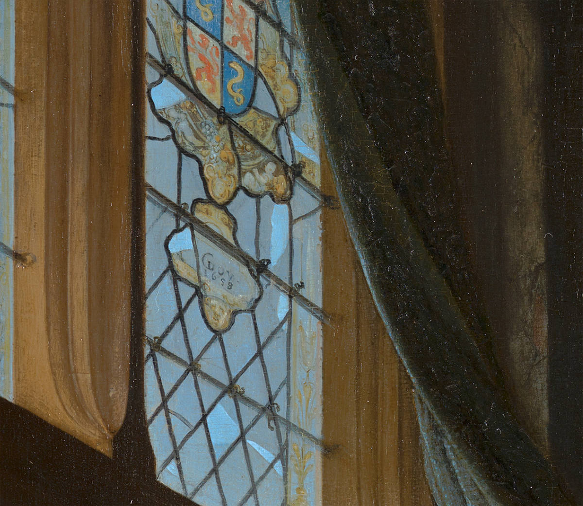 Gerrit Dou Jonge Moeder Detail Second Canvas