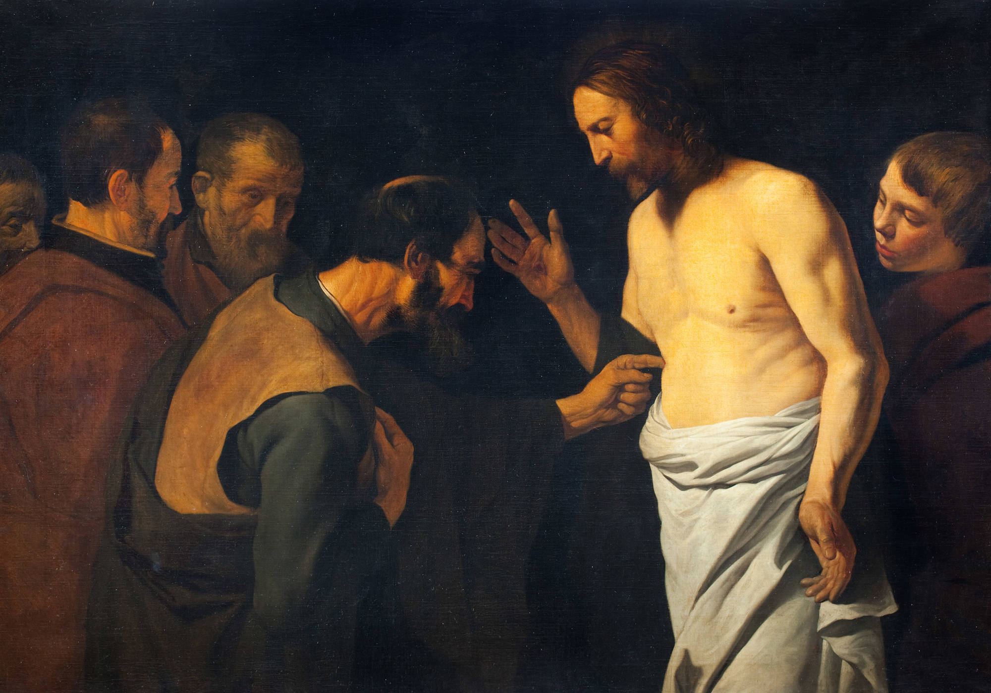 Leendert van der Cooghen De ongelovige Thomas The Doubting Thomas