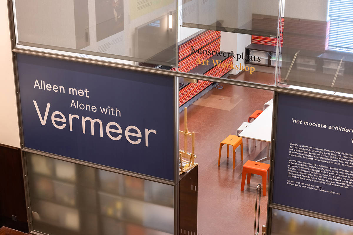 Lekker zelf aan de slag in de kunstwerkplaats van het Mauritshuis