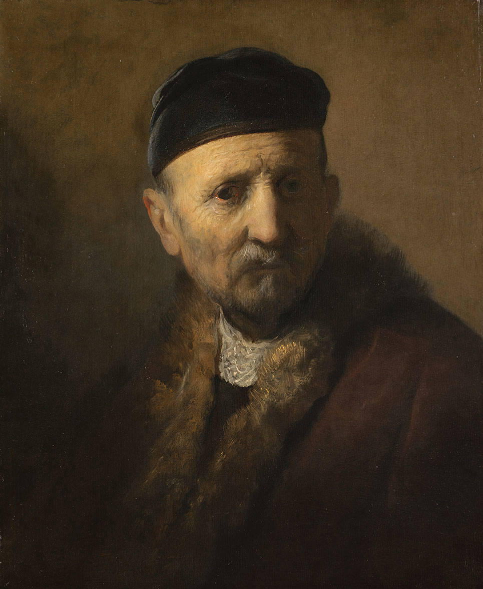 Rembrandt?, Tronie van een oude man, c. 1630-31