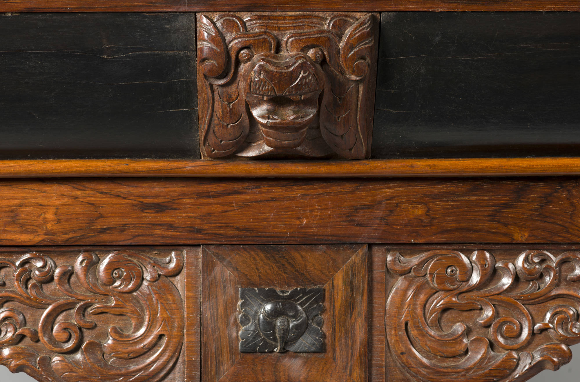 Anoniem Balpoottafel ('Trektafel') Draw-Leaf Table with Bulbous Legs