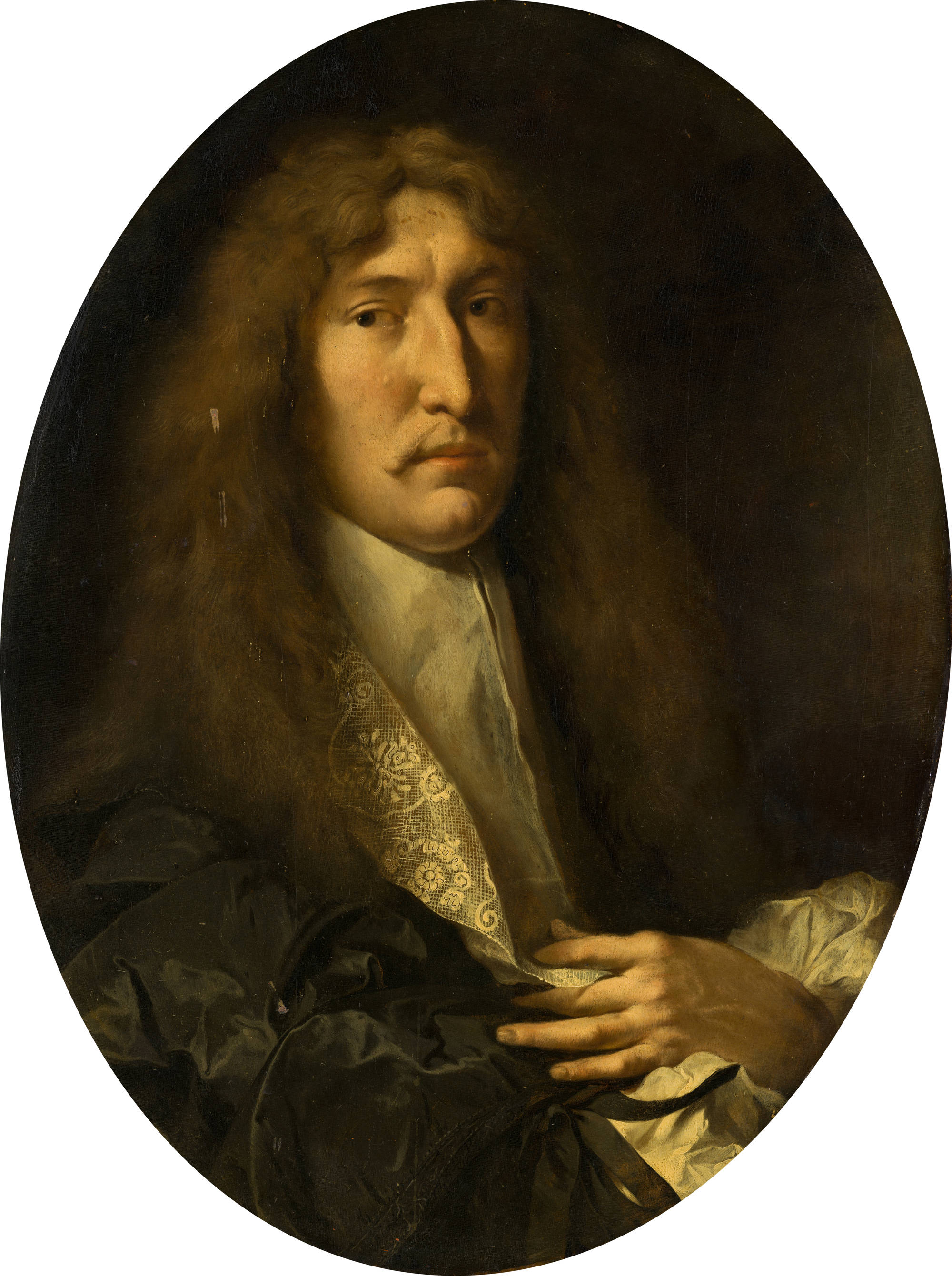Heinrich Dittmers  Portret van een man