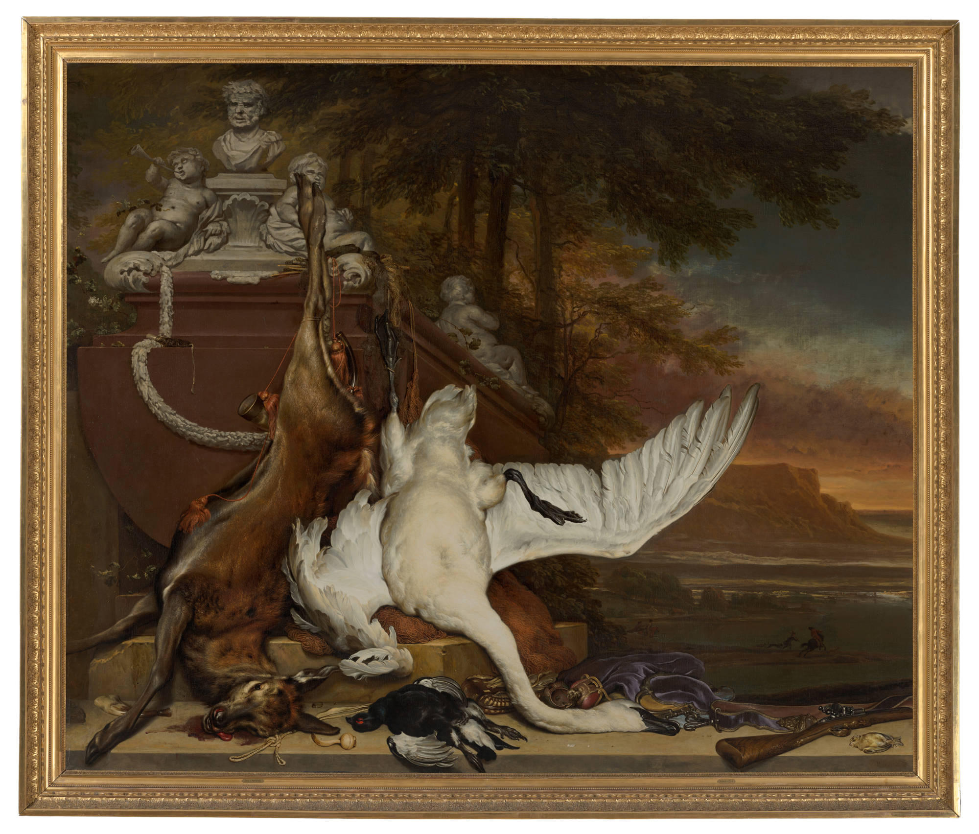Jan Weenix Dode zwaan Dead Swan