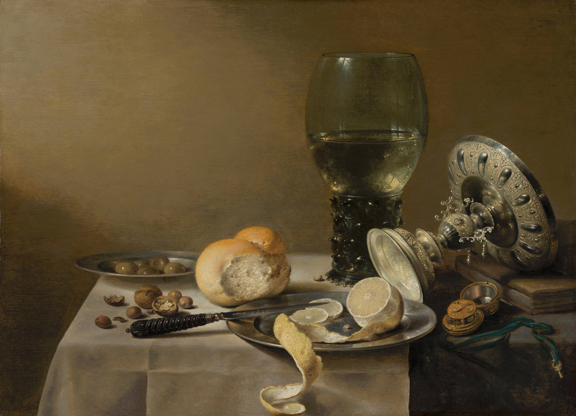 Pieter Claesz  Stilleven met tazza