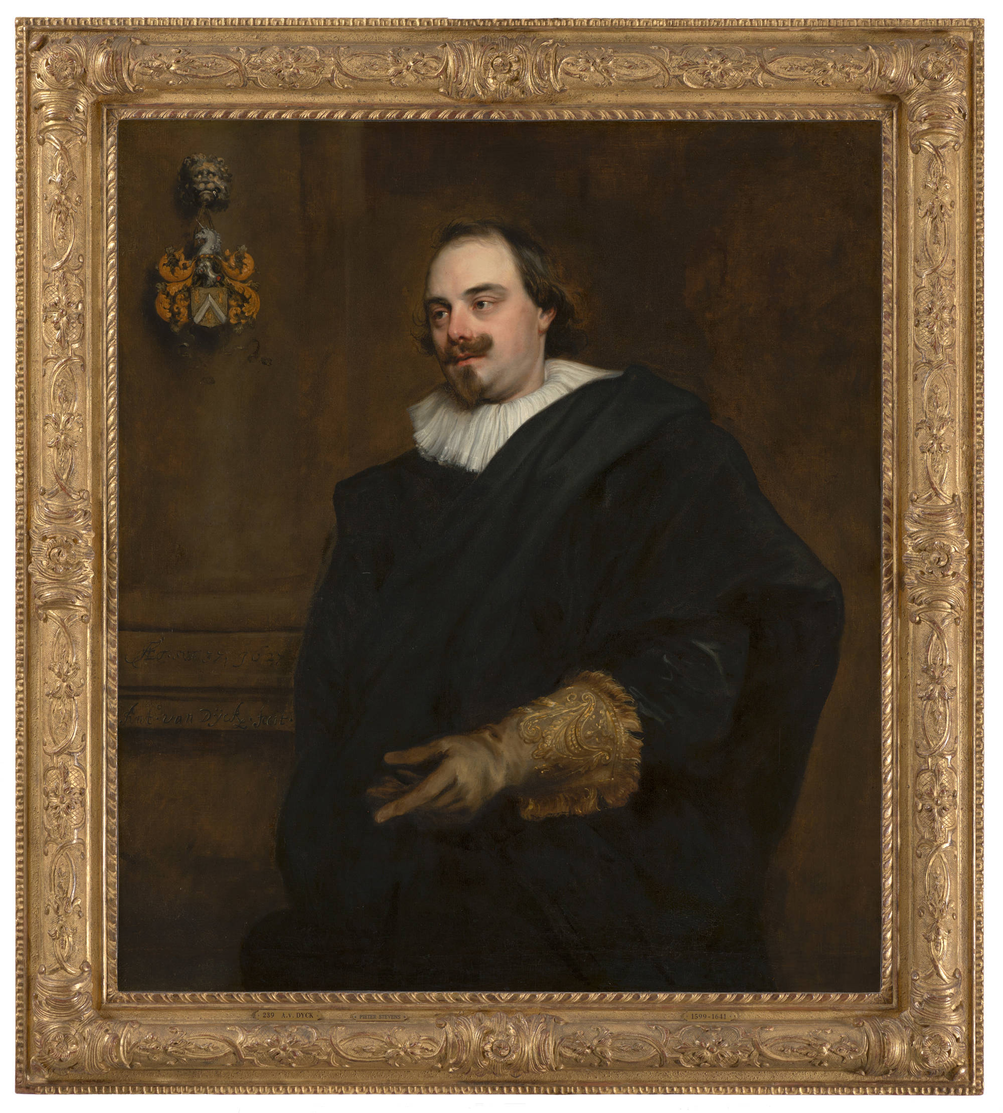 Anthony van Dyck Portret van Peeter Stevens (c.1590-1668)