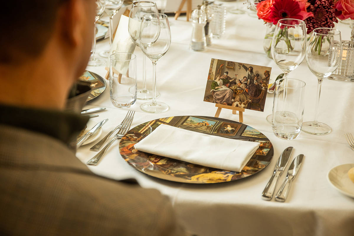 Uiteten op een unieke locatie in het Mauritshuis in Den Haag